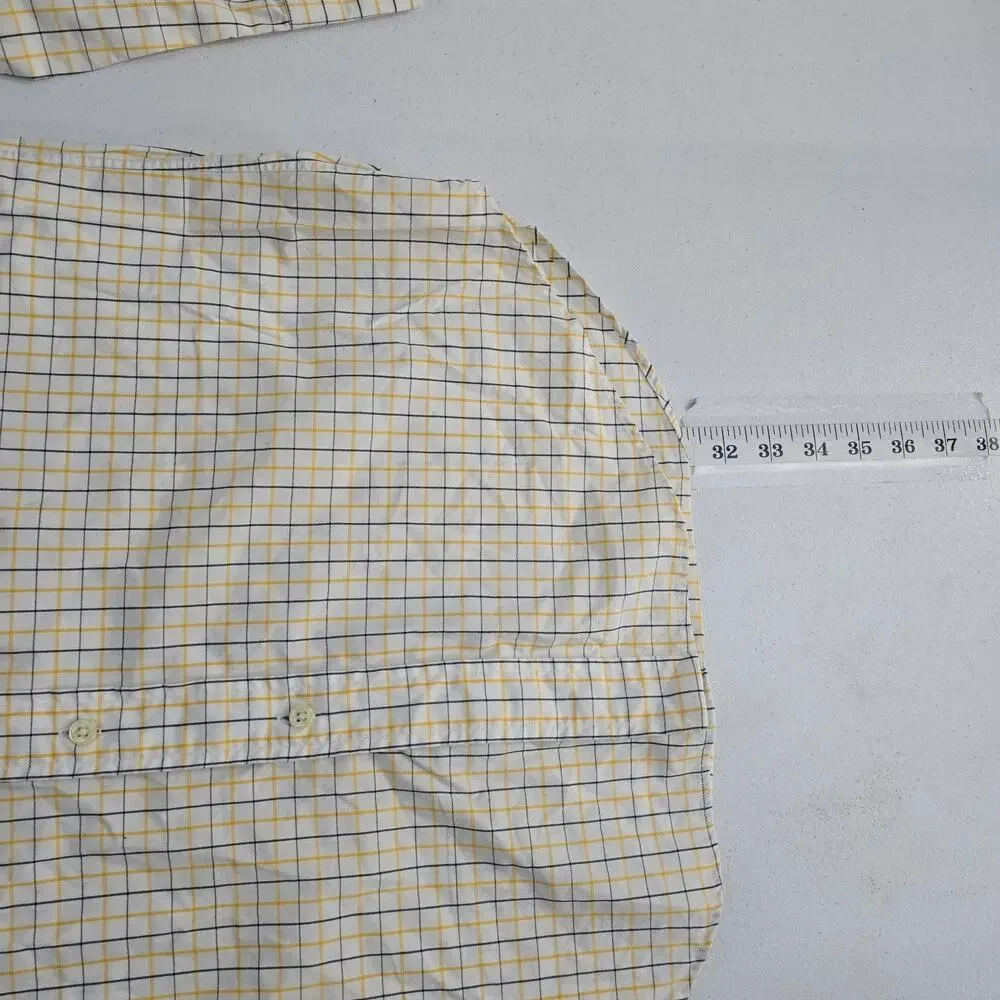 Polo Ralph Lauren dress shirt regent classic 15 32/33 button down‎ 6417 yellow